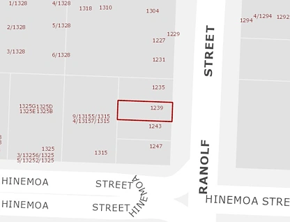 1239 Ranolf Street, Rotorua Central, Rotorua, 0 Kuwarto, 0 Banyo