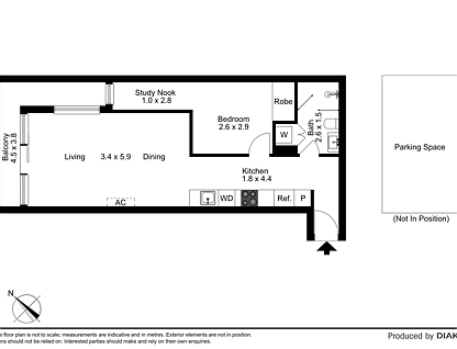 1308/65 Dudley Street, West Melbourne, Melbourne CBD, 1 chambres, 1 salles de bain, Apartment