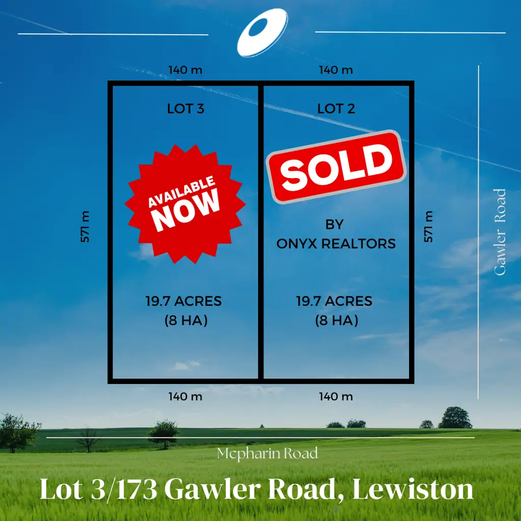 Lewiston Missed the first opportunity? You are in luck! Lot 3 is now available