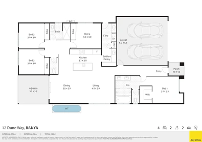 12 Dune Way, Banya, QLD 4551, 4 slaapkamers, 2 badkamers, House