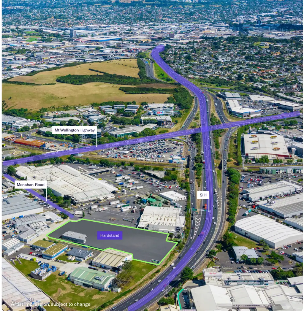 Mount Wellington New Yard Hardstand Lease Mt Wellington