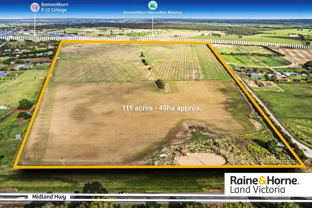 Bannockburn 111 ACRES OF PRIME LAND AT BORDER OF BANNOCKBURN GROWTH PLAN