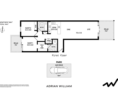 37/115-117 Constitution Road, Dulwich Hill, Inner West, 2 habitaciones, 2 baños, Apartment