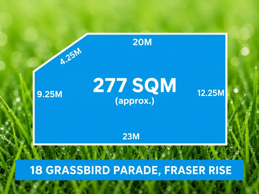 Fraser Rise Ready to Build: Land in a Prime Location