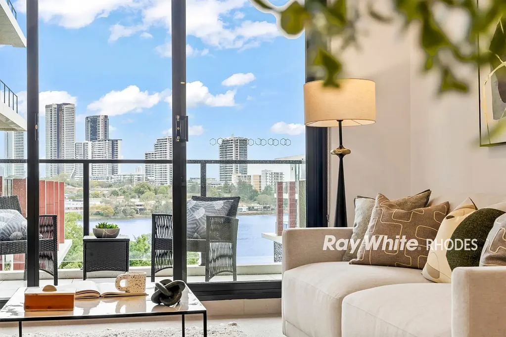 Ryde 2房 开敞阳台河景 时尚厨房早餐吧 宽敞卧室自然光 黄金地段通勤便利 Modern Riverside Living with Style and Comfort