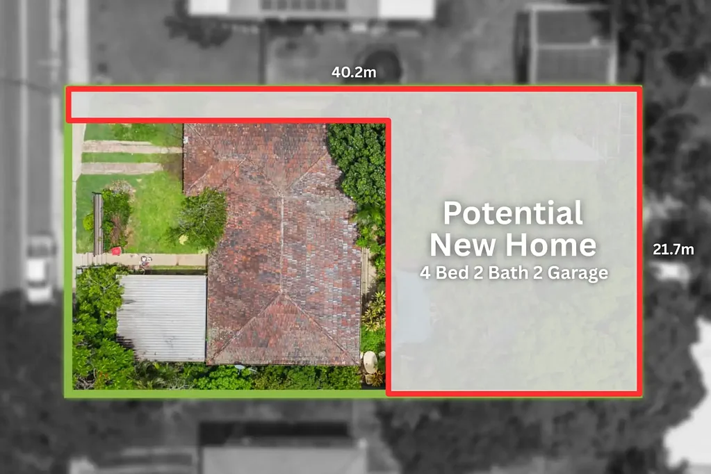 Cleveland 4 Bedroom 873 m2 WITH ROOM TO ADD ANOTHER HOME!