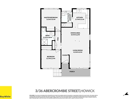3/36 Abercrombie Street, Howick, Manukau City, 2 ਕਮਰੇ, 1 ਬਾਥਰੂਮ, House