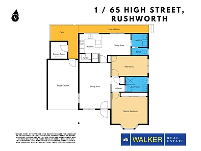 1/65 High Street, Rushworth, VIC 3612, 2 રૂમ, 1 બાથરૂમ, Townhouse