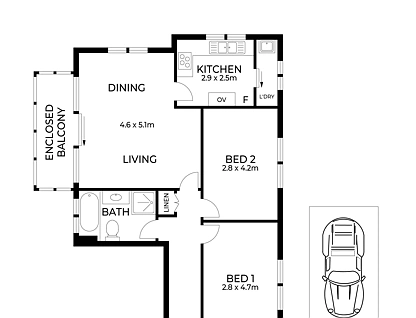 6/135 Coogee Bay Road, Coogee, Eastern Suburbs, 2 chambres, 1 salles de bain, Apartment