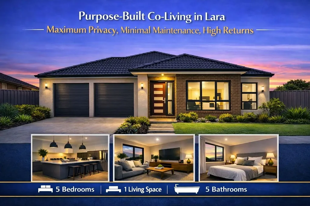 Lara 5 Slaapkamer Purpose‑Built Co‑Living in Lara — Maximum Privacy, Minimal Maintenance, High Returns