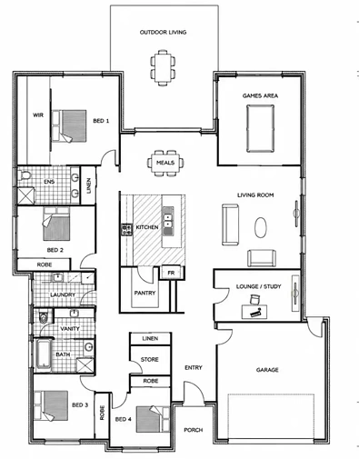 Plano ng Bahay - 43 Flinders Street, Renmark, SA 5341