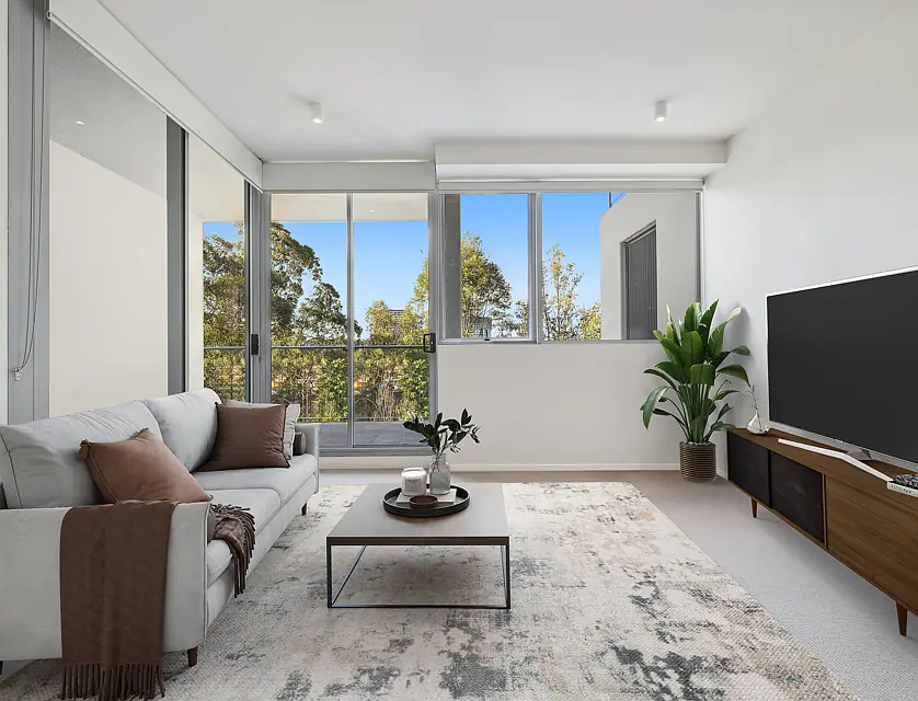 308/4 Saunders Close, Macquarie Park, Upper North Shore, 1 ห้องนอน, 1 ห้องน้ำ, Apartment