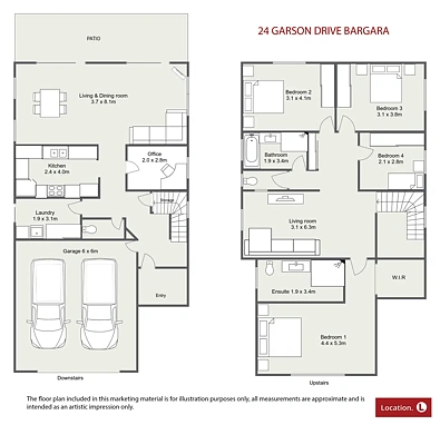 24 Garson Drive, Bargara, QLD 4670, 4 રૂમ, 2 બાથરૂમ, House