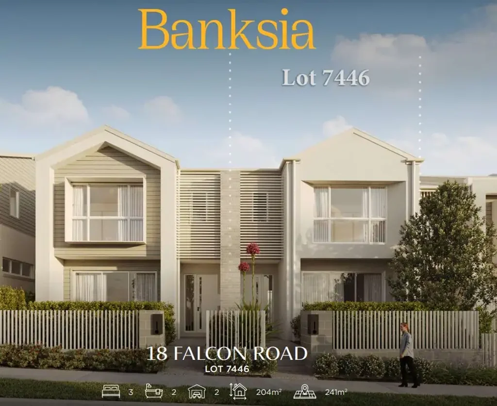 Oran Park 3房 现代风格设计 双车位车库 高级Caesarstone台面 瀑布边缘设计 中央冷暖空调 设计师卫浴 悬空洗手台 无物业管理费 25年结构保修 悉尼增长区域 未来火车站便捷 🏡 Brand New Terrace Homes || Q3 2026 Completion