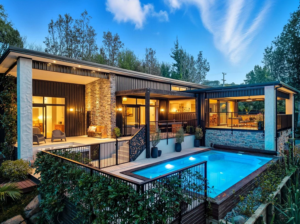 Te Puna 4 Slaapkamer Serene Setting, Fabulous for Family