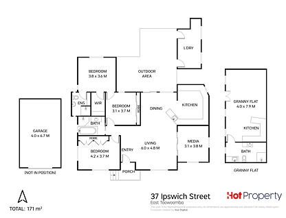 37 Ipswich Street, East Toowoomba, Toowoomba, 5 ห้องนอน, 3 ห้องน้ำ, House
