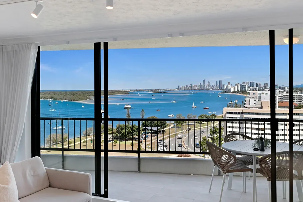 Runaway Bay 2غرفة نوم Luxurious Living - Unobstructed Broadwater & Gold Coast Views - 11th Floor Position