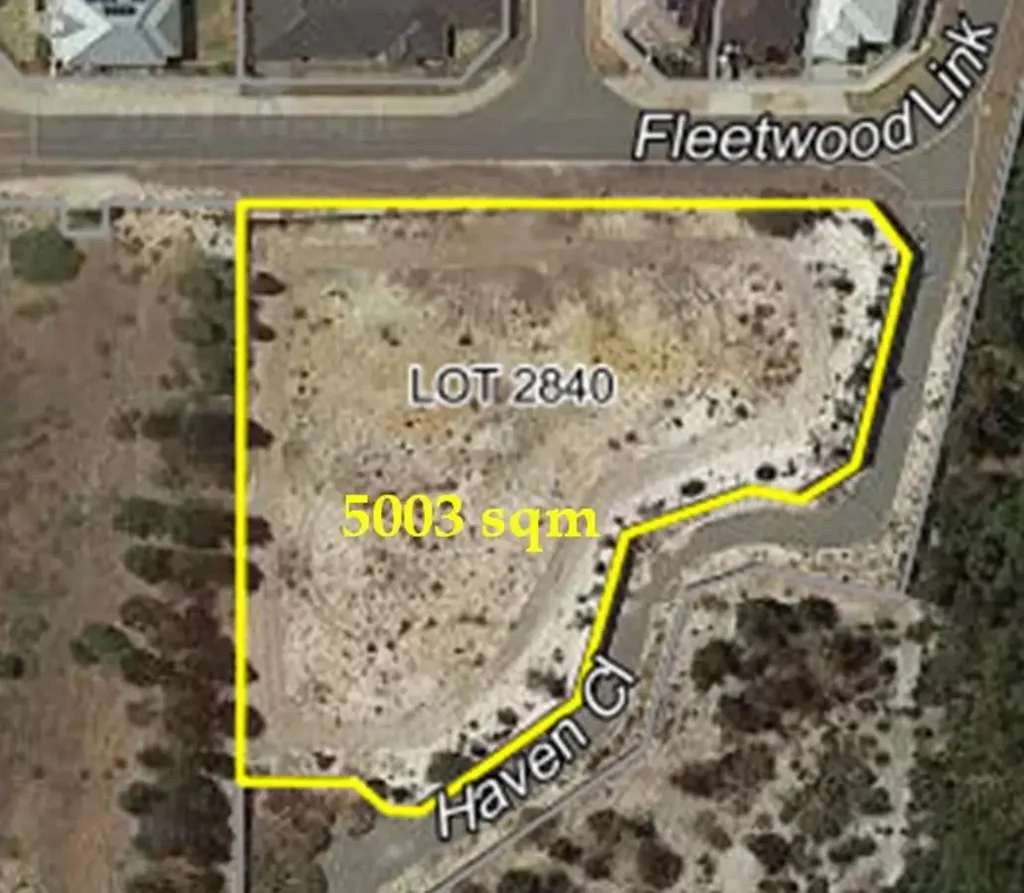 Aveley LOT 2840, FLEETWOOD LINK, AVELEY WA 6069  -  POSSIBLE CHILDCARE  SITE
