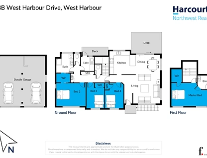 88b West Harbour Drive, West Harbour, Waitakere City, Auckland, 4房, 2浴, 独立屋