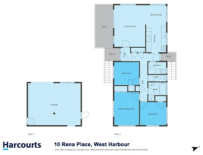 10 Rena place, West Harbour, Waitakere City, 3 Schlafzimmer, 1 Badezimmer, House