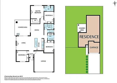 4 Epping Way, Mount Low, QLD 4818, 4 Bedrooms, 2 Bathrooms, House