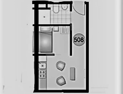 508/42 Porter Street, Prahran, VIC 3181, 1房, 1浴, 公寓