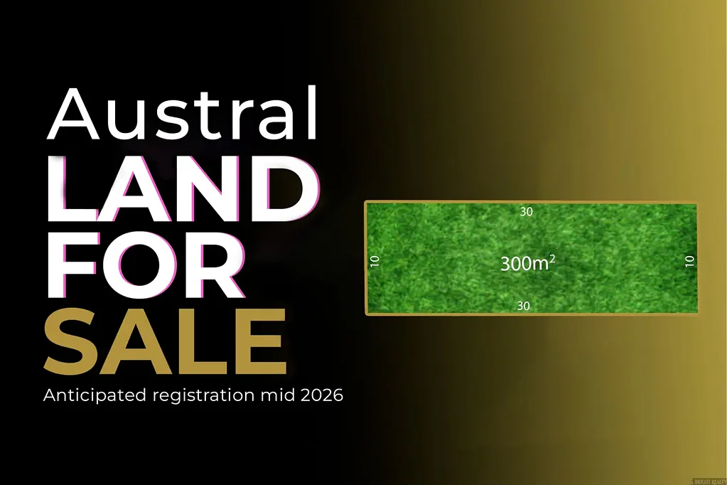 Austral 宽绰潜力土地 近Leppington火车站&购物村 公园&学校环绕 投资自住佳选 Amazing Land Opportunity in Austral