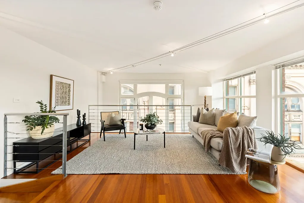 Prahran 2ห้องนอน New York Loft Living with City Views