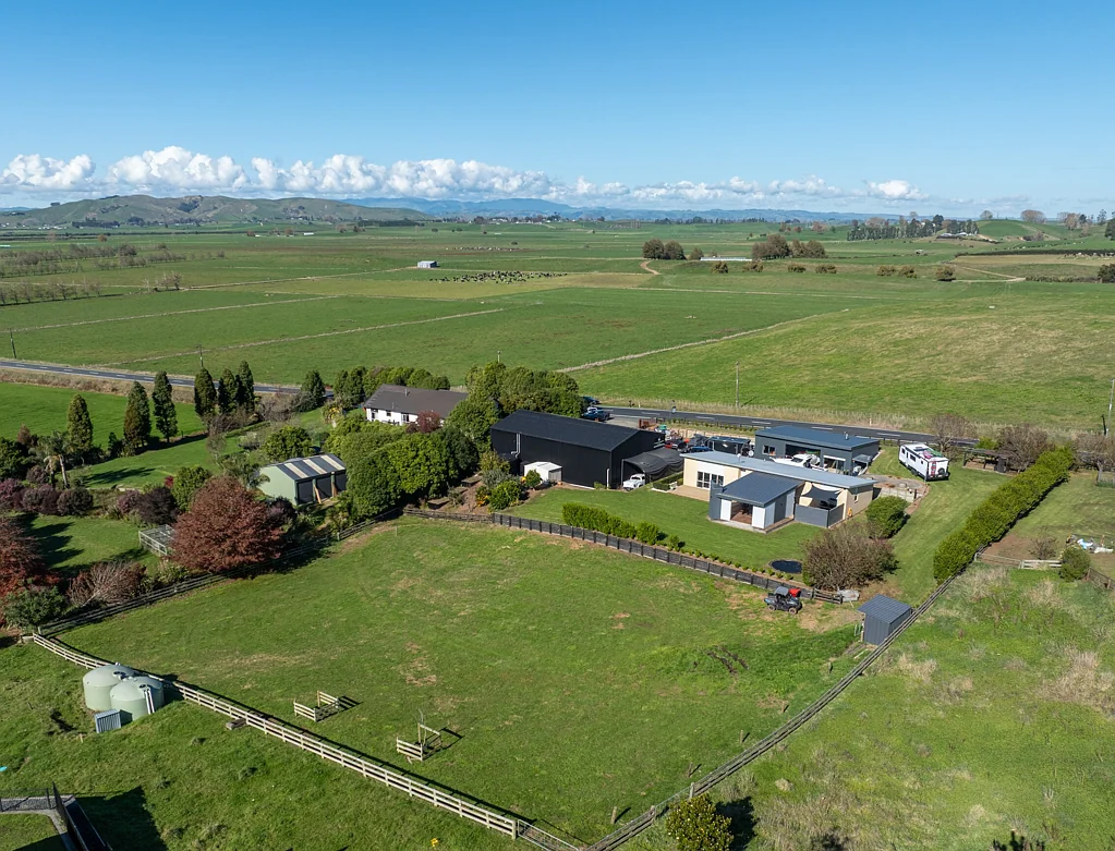 Te Awamutu Lifestyle living with substantial shedding
