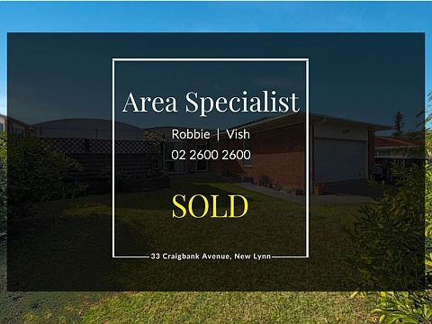 33 Craigbank Avenue, New Lynn, Waitakere City, Auckland