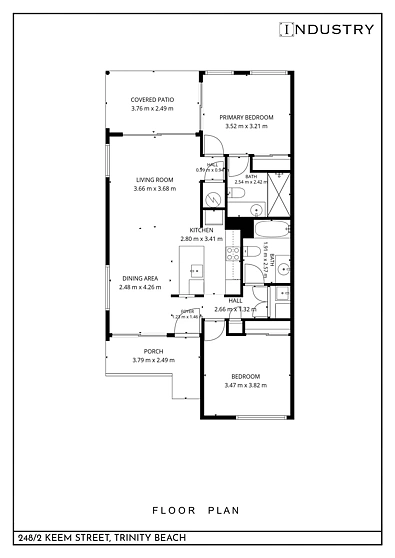 248/2 Keem Street, Trinity Beach, QLD 4879, 2 રૂમ, 2 બાથરૂમ, Apartment