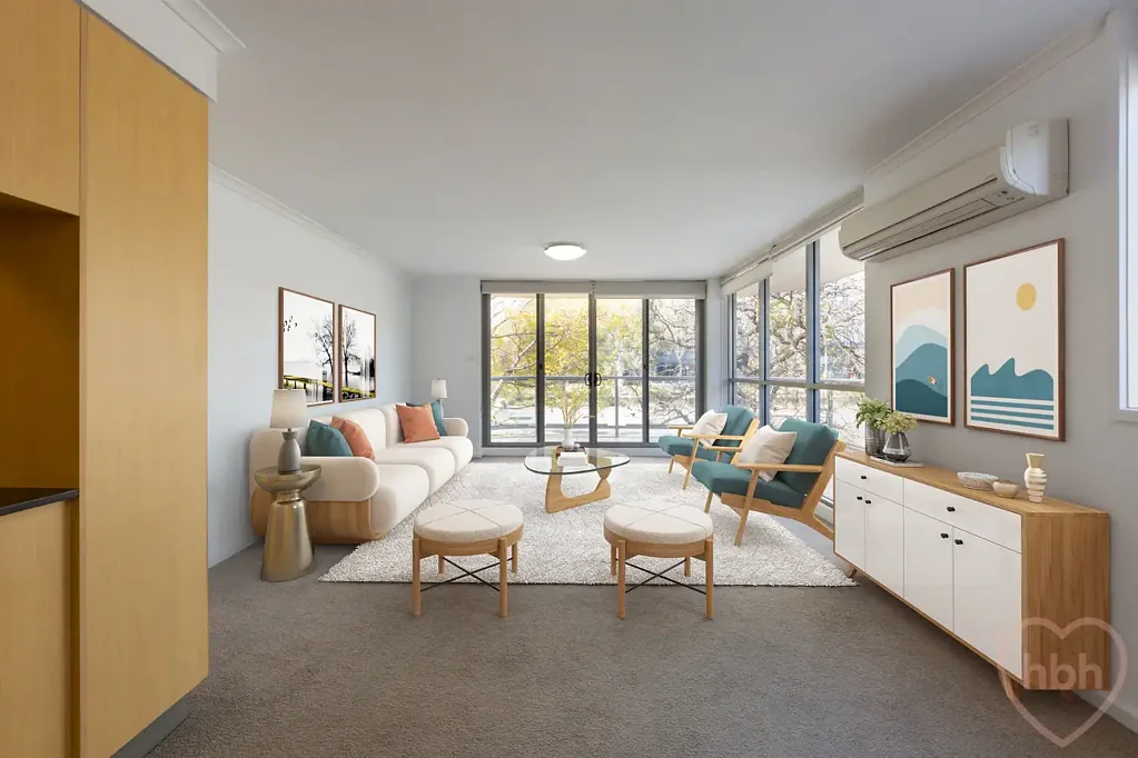 Turner 1 Bedroom over 60m2 of living!