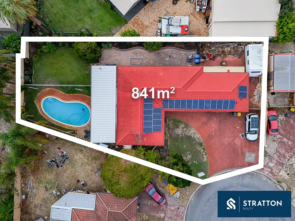 Gosnells 3ห้องนอน Quiet Cul-De-Sac Living on a Massive 841sqm Block