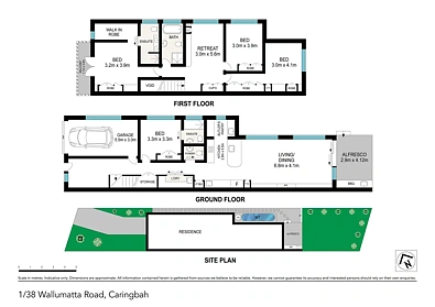 1/38 Wallumatta Road, Caringbah, NSW 2229, 4 રૂમ, 3 બાથરૂમ, Apartment