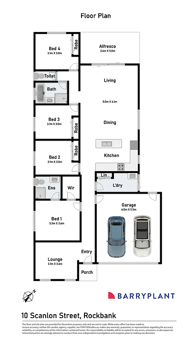 10 Scanlon Street, Aintree, VIC 3336, 4 slaapkamers, 2 badkamers, House