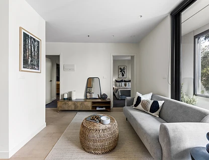 106/7 Railway Place, Fairfield, North Melbourne, 2 ਕਮਰੇ, 2 ਬਾਥਰੂਮ, Apartment
