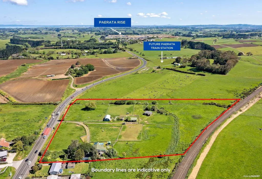 Paerata 3ห้องนอน 4.1ha Prime Future Urban Land in Growing Paerata