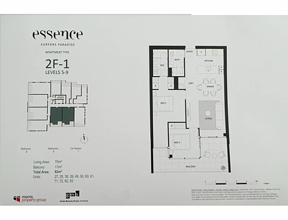 49/18 Remembrance Drive, Surfers Paradise, Gold Coast, 2 chambres, 2 salles de bain, Apartment