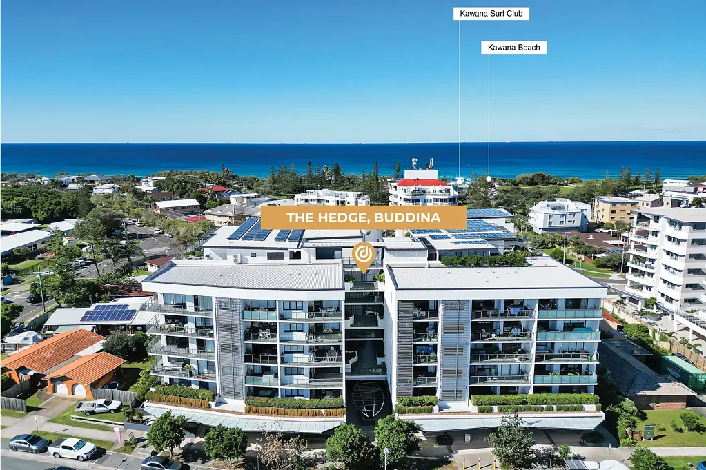 Buddina 2침실 Luxurious Coastal Living at The Hedge Apartments, Buddina