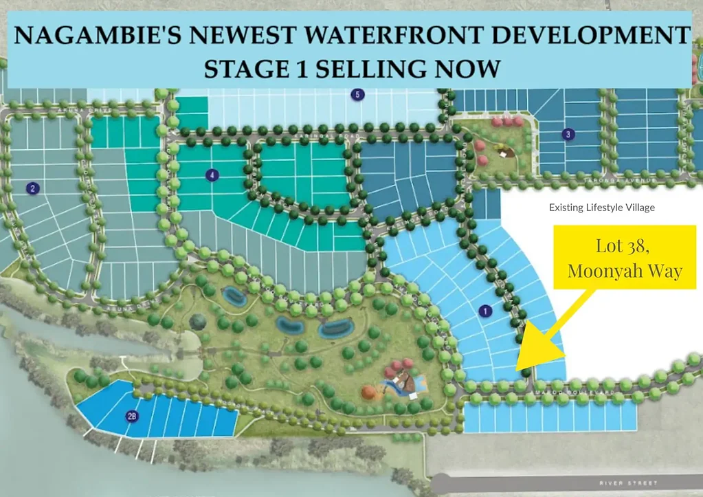 Nagambie GREAT BLOCK IN NEW WATERFRONT ESTATE