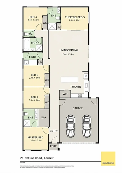 21 Nature Road, Tarneit, VIC 3029, 4 slaapkamers, 3 badkamers, House
