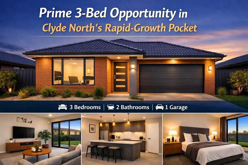 Clyde North 3 Slaapkamer Prime 3‑Bed Opportunity in Clyde North’s Rapid‑Growth Pocket