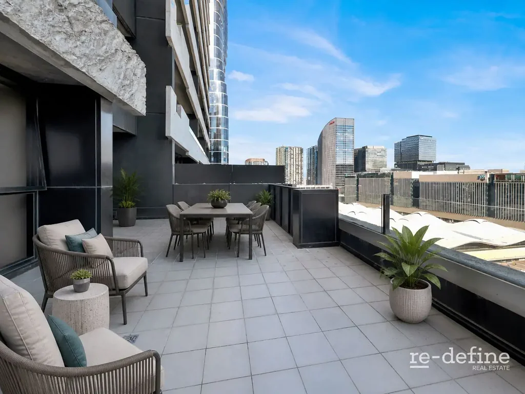 Melbourne 2chambre Unmatched Balcony Living