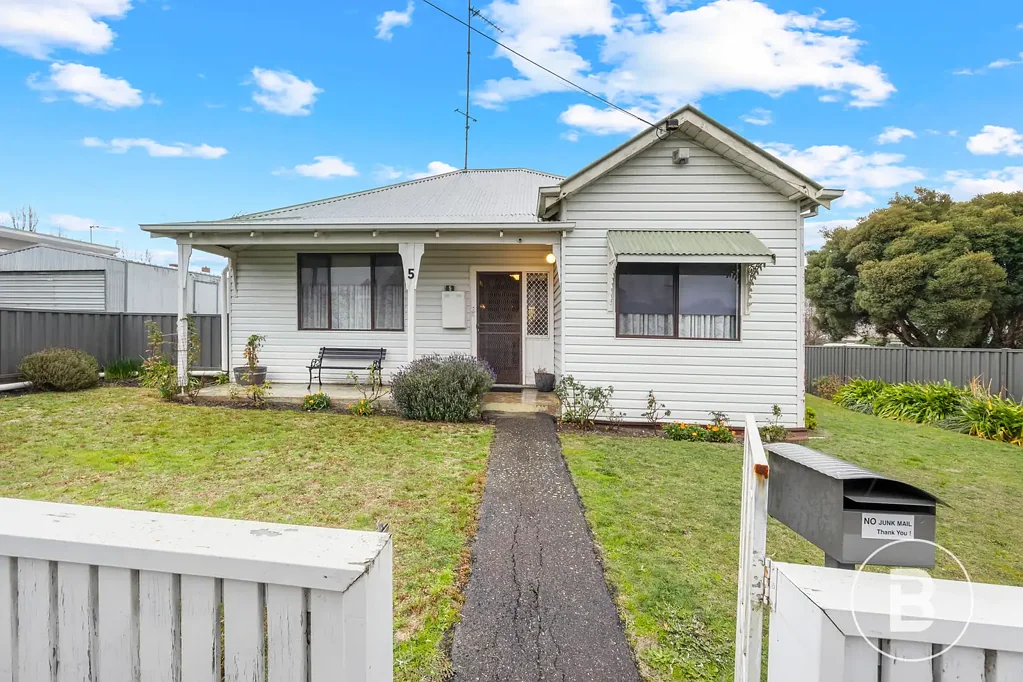Ballarat East 2 Bedroom CHARMING PERIOD HOME ON CORNER BLOCK IN BALLARAT EAST