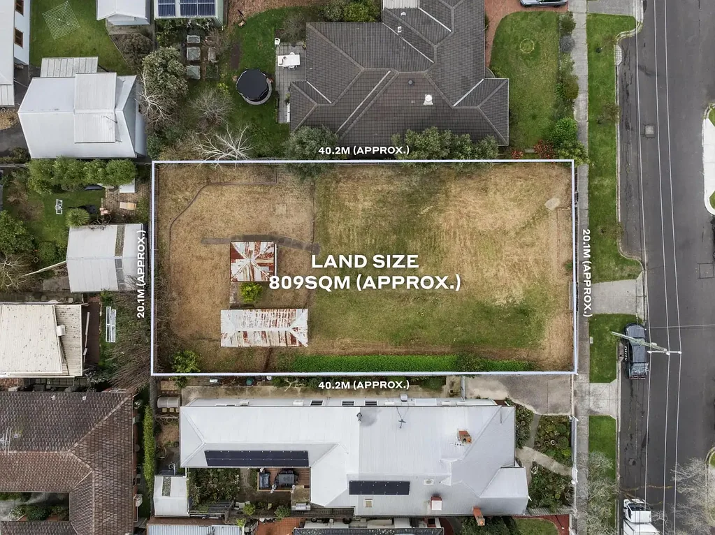 Fairfield Rare Development Diamond – 809sqm (approx.) in the heart of Fairfield