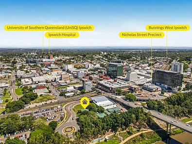 Ipswich 5房 步行距CBD 556m²地块 五卧灵活布局 木地板高天顶 便利交通医疗 Flexible Inner-City Opportunity with Strong Income Potential