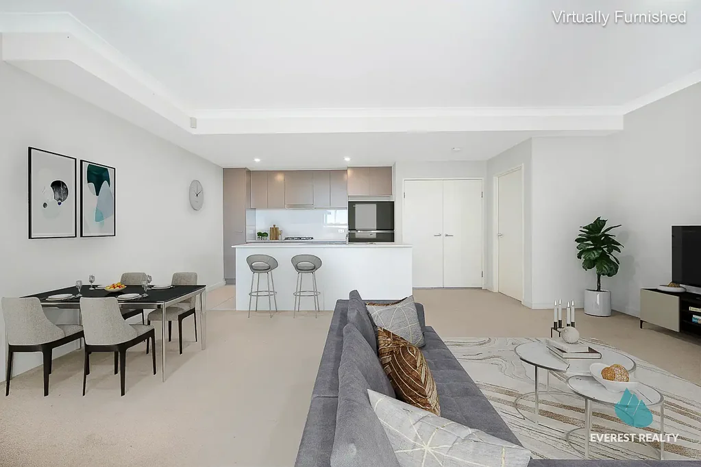 Baulkham Hills 2房 宽敞两居 92平米 便利步行街 优质电器 岛台厨房 安静街道 地下车位 Bright and spacious apartment with 2 car spaces