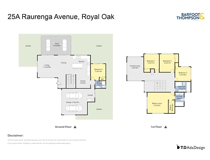 25A Raurenga Avenue, Royal Oak, Auckland City, Auckland, 5房, 3浴, 独立屋