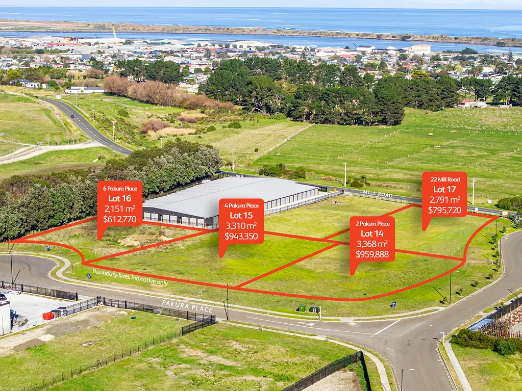 Castlecliff 2,791 m2 freehold industrial section