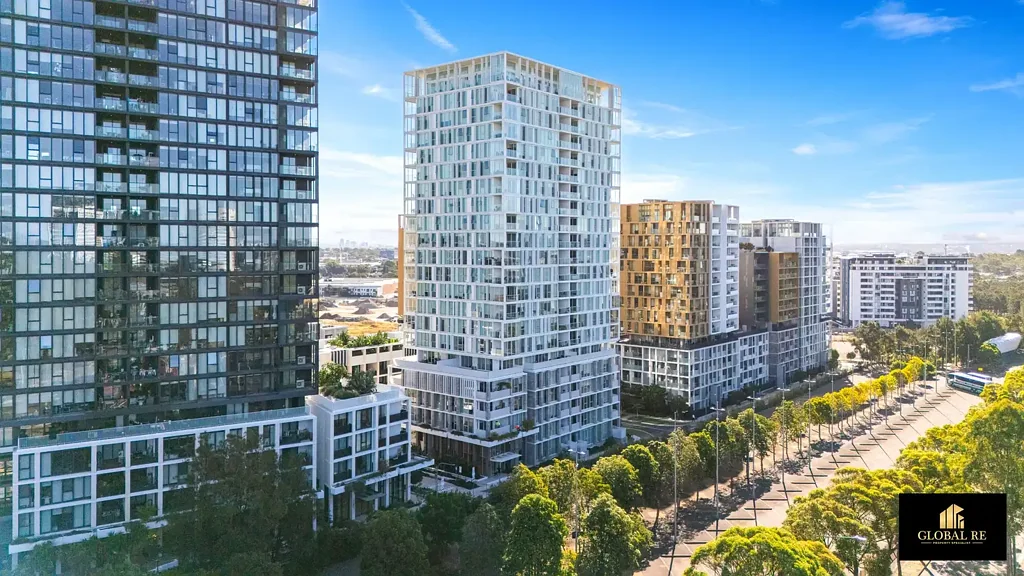 Lidcombe 2房 黄金地段 俯瞰奥运公园 现代厨房 优质电器 私人阳台 健身泳池 指定车位 高回报投资 Modern Apartment with Study & Olympic Park Views – Investment Ready!